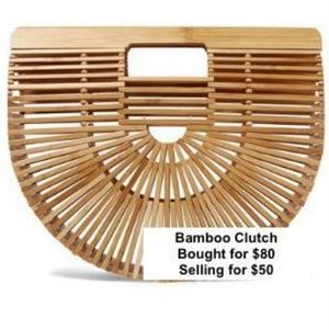 BAMBOO CLUTCH